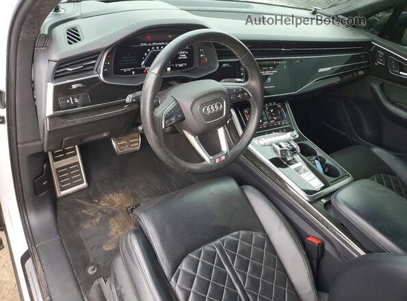 WA1VWAF76LD012871 2020 AUDI SQ7 Белый Вид панели приборов