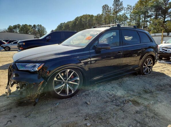WA1VWBF77PD019131 2023 AUDI SQ7 Black წინა მარცხენა ხედი სამი მეოთხედიდან