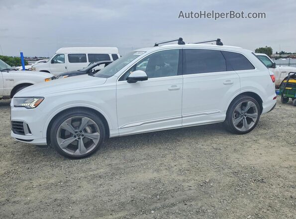 WA1VXAF72LD009401 2020 AUDI Q7 Белый Передняя левая четверть