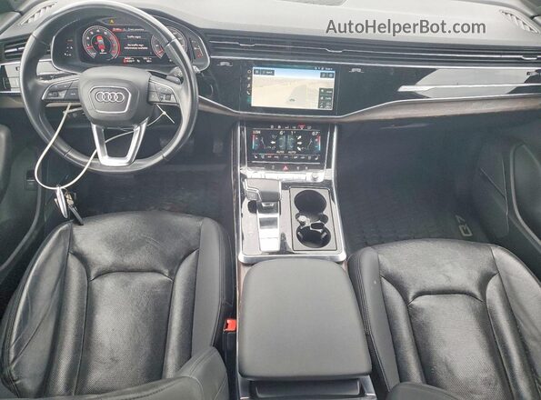 WA1VXAF72LD009401 2020 AUDI Q7 Белый Вид панели приборов