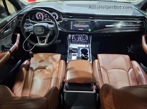 WA1VXAF77LD006414 2020 AUDI Q7 Черный Вид панели приборов
