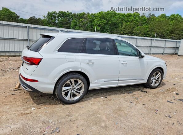 WA1VXAF7XLD006407 2020 AUDI Q7 Белый Задняя правая четверть