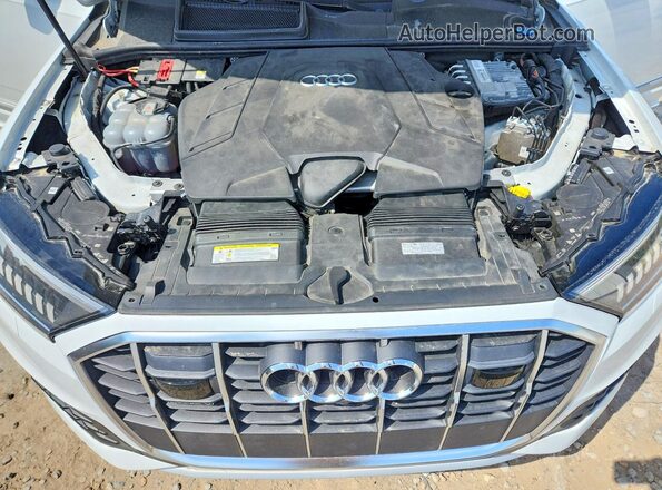 WA1VXBF70LD005286 2020 AUDI Q7 White Widok komory silnika