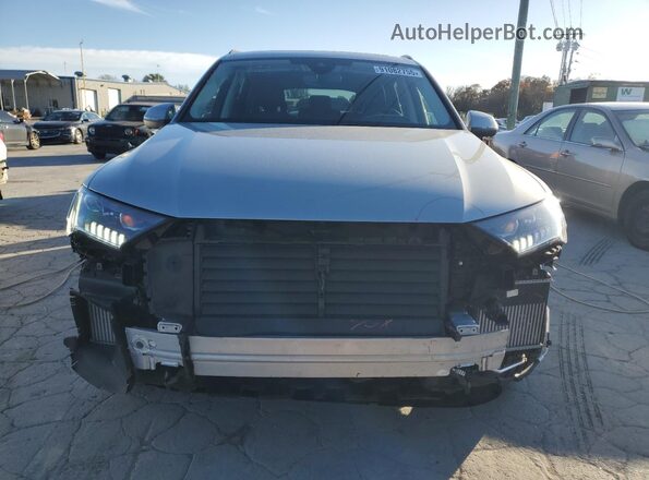 WA1VXBF72PD020846 2023 AUDI Q7 Silver Front view