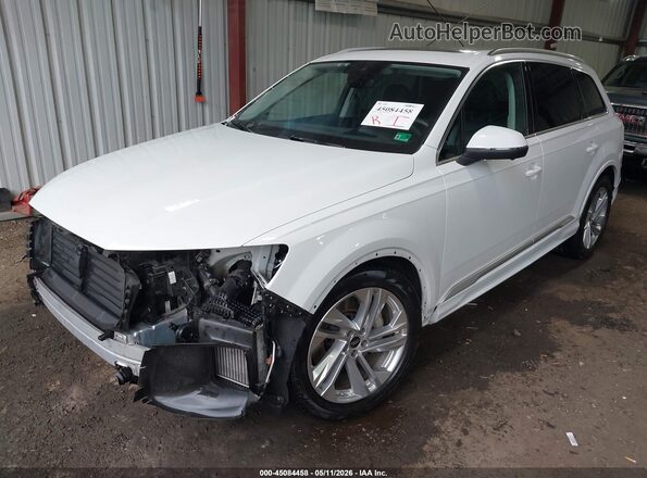 WA1VXBF79PD028295 2023 AUDI Q7 White წინა მარცხენა ხედი სამი მეოთხედიდან