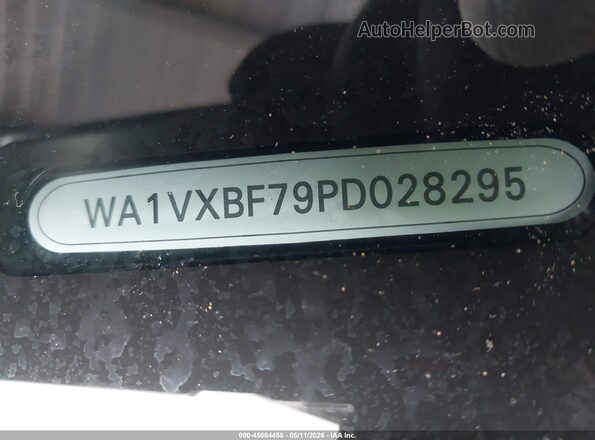 WA1VXBF79PD028295 2023 AUDI Q7 White ძრავის განყოფილების ხედი