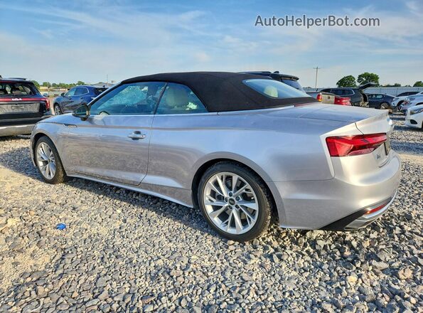 WAU2AGF50NN003098 2022 AUDI A5 Серебряный Задняя левая четверть