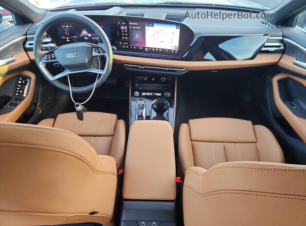 WAU2BCFU8SN087888 2025 AUDI OTHER Синий Вид панели приборов