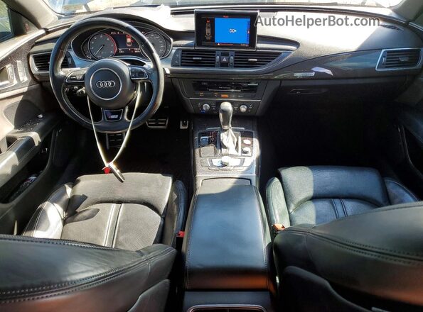 WAU2FAFC9HN034481 2017 AUDI S7 Gray Widok deski rozdzielczej