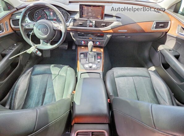 WAU2GAFC0GN004779 2016 AUDI A7 Black Dashboard view