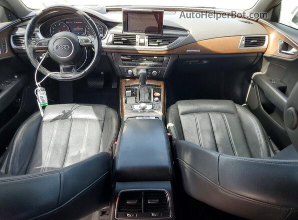 WAU2GAFC1GN022675 2016 AUDI A7 Белый Вид панели приборов