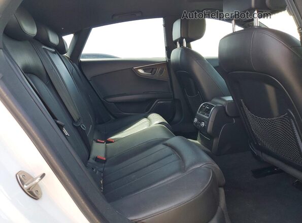 WAU2GAFC1GN022675 2016 AUDI A7 Белый Вид задних сидений