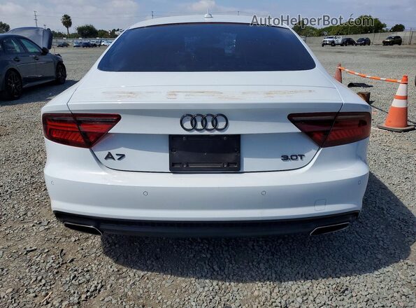 WAU2GAFC1GN022675 2016 AUDI A7 Белый Вид сзади