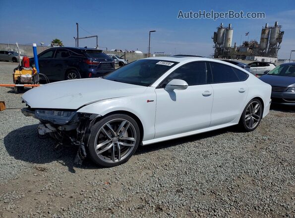 WAU2GAFC1GN022675 2016 AUDI A7 Белый Передняя левая четверть
