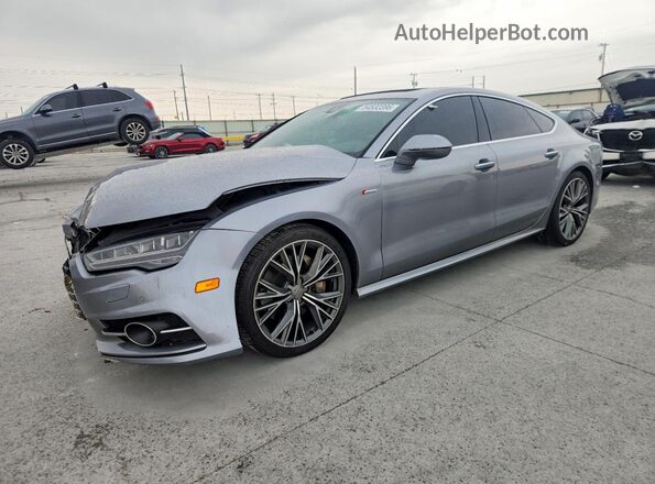 WAU2GAFC1GN075439 2016 AUDI A7 Серебряный Передняя левая четверть