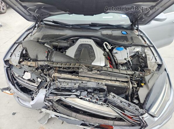WAU2GAFC1GN075439 2016 AUDI A7 Серебряный Вид задней части салона