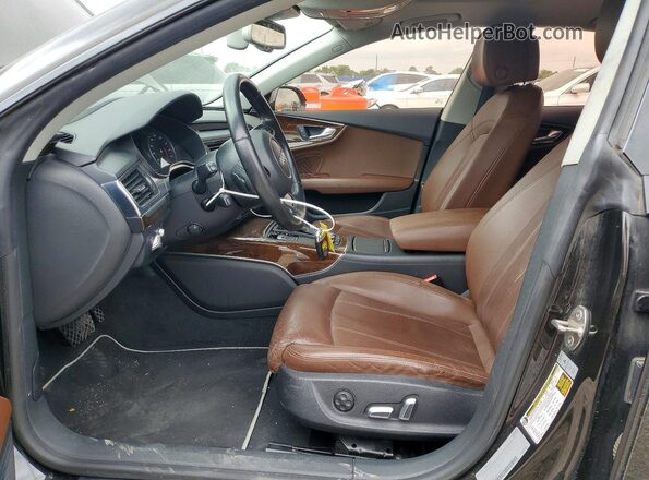 WAU2GAFC1GN112439 2016 AUDI A7 Черный Вид салона спереди