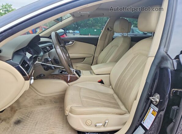 WAU2GAFC4GN128988 2016 AUDI A7 Синий Вид салона спереди