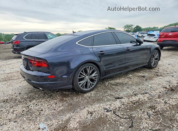 WAU2GAFC4GN128988 2016 AUDI A7 Синий Задняя правая четверть
