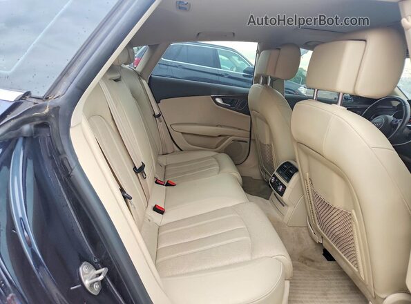 WAU2GAFC4GN128988 2016 AUDI A7 Синий Вид задних сидений