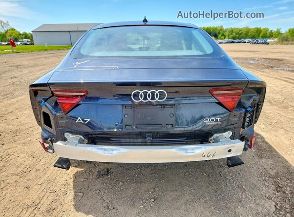 WAU2GAFC9GN072062 2016 AUDI A7 Черный Вид сзади