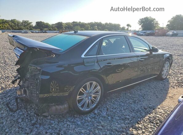 WAU34AFD0GN014119 2016 AUDI A8 Черный Задняя правая четверть