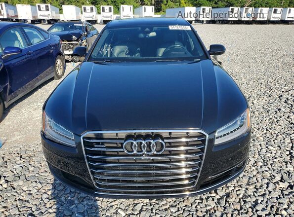 WAU34AFD0GN014119 2016 AUDI A8 Черный Вид спереди