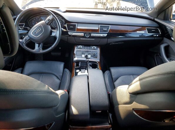 WAU34AFD0GN014119 2016 AUDI A8 Черный Вид панели приборов