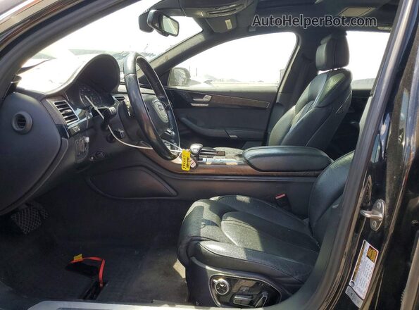 WAU34AFD6GN010477 2016 AUDI A8 Black Vista interior delantera