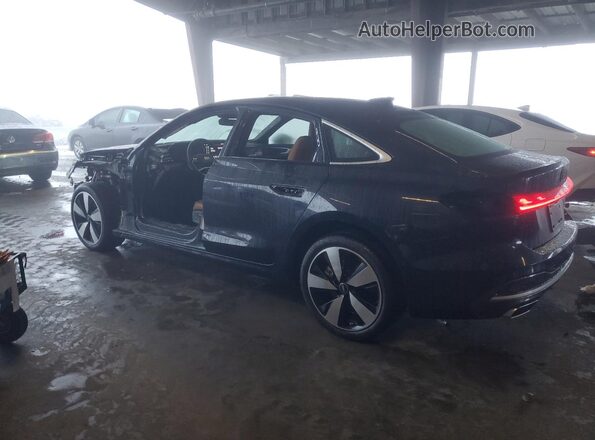 WAU3BCFU8SN048450 2025 AUDI A5 Blue Trasero izquierdo