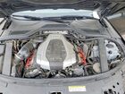 2017 Audi A8 L Quattro Черный vin: WAU44AFD7HN016603