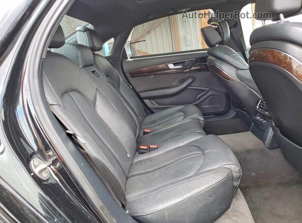 WAU44AFD7HN016603 2017 AUDI A8 Черный Вид задних сидений