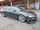 2017 Audi A8 L Quattro Черный vin: WAU44AFD7HN016603