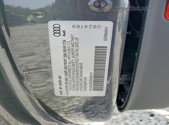 WAU4AGF52RN005191 2024 AUDI A5 Gray Vista del compartimento del motor