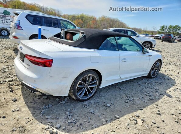 WAU4AGF5XRN005374 2024 AUDI A5 Белый Задняя правая четверть