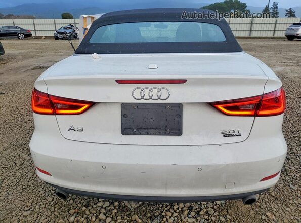 WAU78LFFXG1107059 2016 AUDI A3 White Widok z tyłu