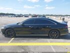 2019 Audi A8 L 55 Черный vin: WAU8DAF80KN015191