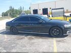 2019 Audi A8 L 55 Черный vin: WAU8DAF80KN015191