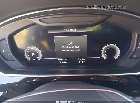 WAU8DAF80KN015191 2019 AUDI OTHER Черный Вид задних сидений