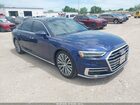 2019 Audi A8 L 55 Blue vin: WAU8DAF82KN019064