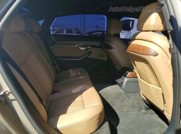 WAU8DAF82MN008472 2021 AUDI A8 Tan Вид задніх сидінь