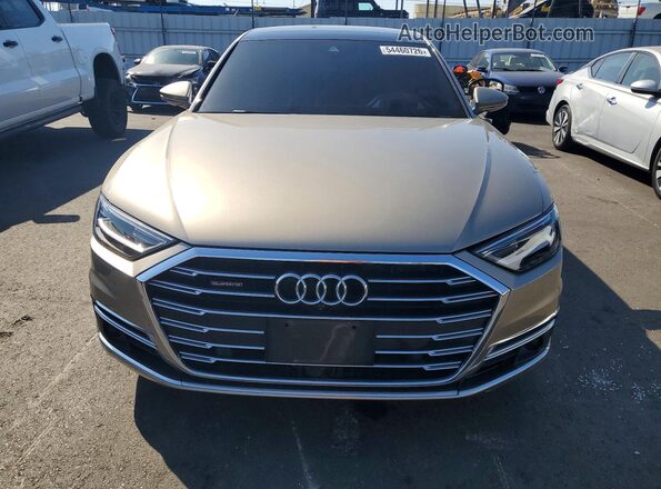 WAU8DAF82MN008472 2021 AUDI A8 Tan Вид спереду