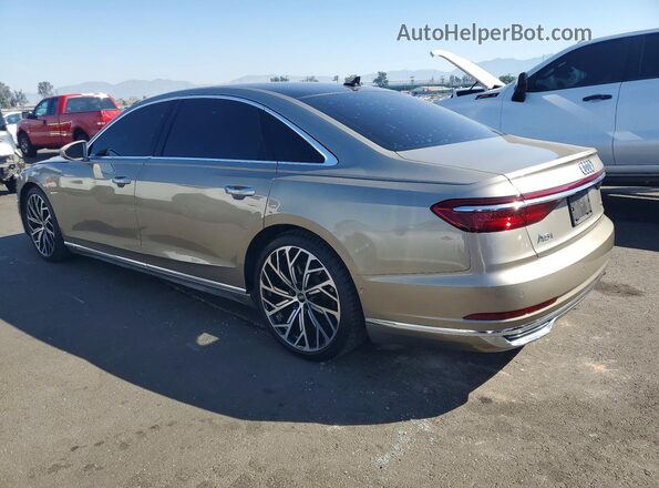 WAU8DAF82MN008472 2021 AUDI A8 Tan Задня ліва чверть