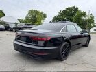 2019 Audi A8 L 55 Черный vin: WAU8DAF85KN012304