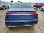 2021 Audi A8 L Синий vin: WAU8DAF87MN023923