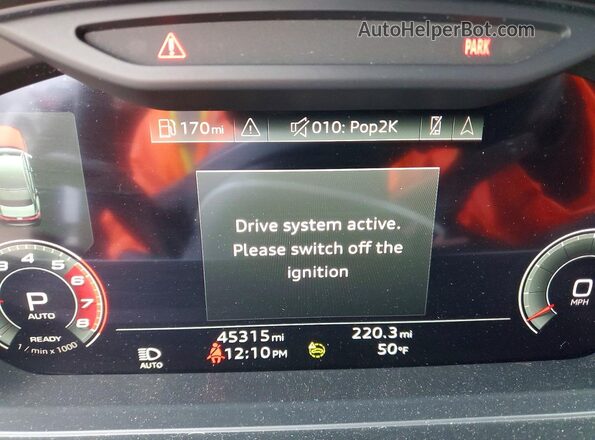 WAU8DAF87MN023923 2021 AUDI A8 Синий Вид щитка приборов