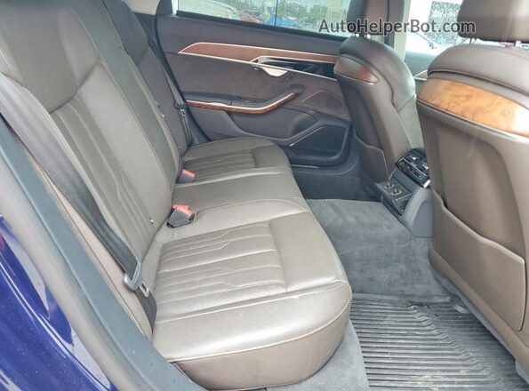 WAU8DAF87MN023923 2021 AUDI A8 Синий Вид задних сидений
