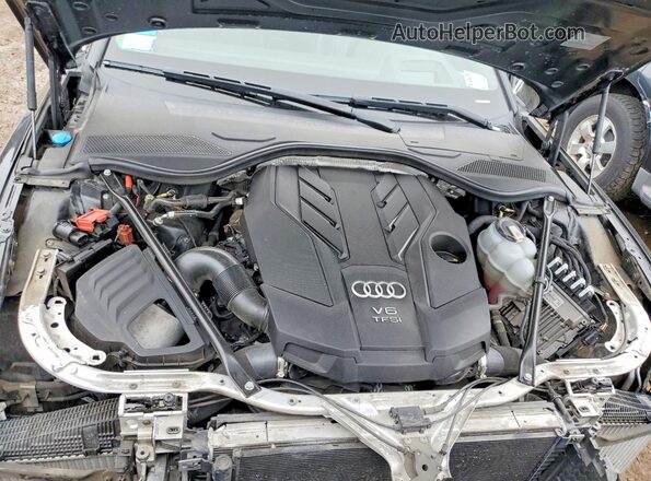 WAU8DAF89KN018168 2019 AUDI A8 Черный Вид задней части салона
