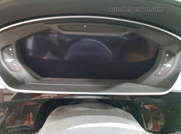 WAU8HAF83MN008405 2021 AUDI A8 Синий Вид щитка приборов
