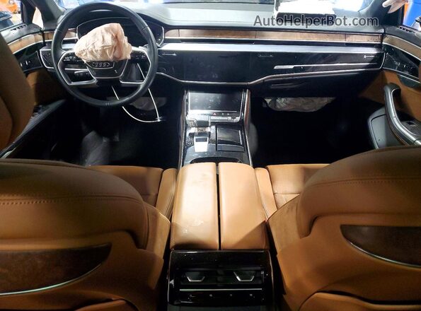 WAU8HAF83MN008405 2021 AUDI A8 Синий Вид панели приборов
